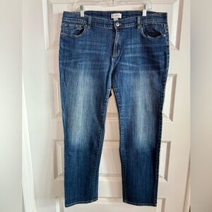 Liz Claiborne Dark Blue Boyfriend Jeans
